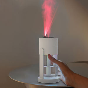 Nouveau Humidificateur Portable à Projection Ciel Étoilé avec Lumière Ambiante, Anti-Brûlure à Sec, pour Voiture et Maison, avec Fonction de Rotation - Product Image 4