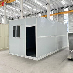 Casas Prefabricadas Plegables Modulares Portátiles <span class=keywords><strong>de</strong></span> 20 y 40 pies, Tipo Contenedor, en Venta en China - Product Image 1