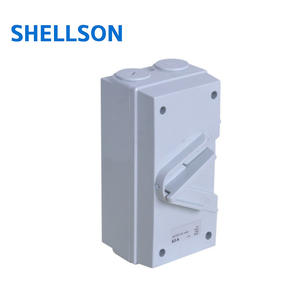 <span class=keywords><strong>Interruptor</strong></span> Aislador Impermeable <span class=keywords><strong>de</strong></span> 10A 20A 35A, <span class=keywords><strong>Interruptor</strong></span> Aislador Encapsulado Resistente a la <span class=keywords><strong>Intemperie</strong></span> 1P 2P - Product Image 2