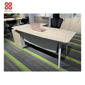 BILD Stehpult Büro tische und Stühle Direktor Executive Moderner Büro tisch Moderne L-förmige Schreibtisch möbel