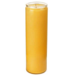 7 gün için saf doğal balmumu sütun balmumu mumlar dini kilise mumlar el yapımı balmumu Tapers uzun yanma süresi - Product Image 2