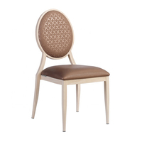 Nouvelle Chaise de Salle à Manger Rembourrée de Luxe Moderne pour Mariages Chinois, Hôtels, Restaurants et Événements