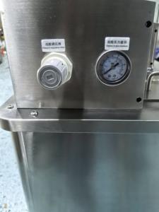 Máquina de cementación de calzado FS-096, manual, para cuero, con alimentador en frío para bordes laterales de la parte superior, plantilla y suela, y cepillo de pegado, 220V, 1 año de garantía - Product Image 5