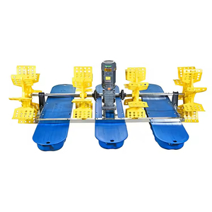 Máy sục khí bánh xe nước chất lượng tốt nhất với 4 cánh quạt tăng cường oxy cho nuôi trồng thủy sản ao cá - Product Image 5