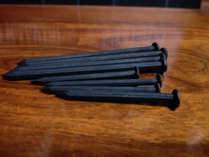 Kuveyt pazarı sıcak satmak yüksek kalite düz çizgi Shank tırnak 2 inç 250 g/kutu 50 kutuları/karton cam sert pürüzsüz sap çivi - Product Image 6