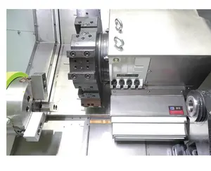 High Positioning Accuracy 11kw Main Motor Power Horizontal Turret Type Slant Bed CNC Lathe