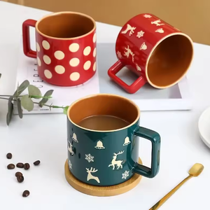 High Quality Modern Porcelain Cartoon Customizable Water <b>Mug</b> Dishwasher Microwave Safe <b>Reusable</b> Breakfast Business Gifts - Product Image 1