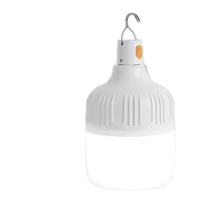 Lampe d'urgence à ampoule en aluminium rechargeable par USB E27 B22 10W-50W LED portable avec commande électronique pour utilisation en extérieur - Product Image 1