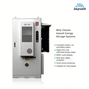 ระบบจัดเก็บพลังงานสำรองแบบเรียงซ้อนได้ Joyvoit JV-ESS241 สำหรับการใช้งานเชิงพาณิชย์ พลังงานแสงอาทิตย์ พร้อมระบบกักเก็บพลังงาน 241 กิโลวัตต์ชั่วโมง เหมาะสำหรับศูนย์ข้อมูลและโทรคมนาคม - Product Image 2