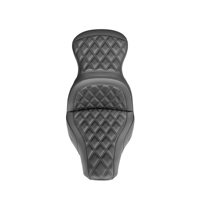 Siège de moto surélevé type canapé avec double coussin en gel pour Harley Softail Fat Boy FLFB FLFBS 18+ Breakout FXBR FXBRS 23+