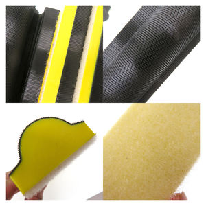 16 unids/set 40*97mm hoja de lijado de gancho <span class=keywords><strong>y</strong></span> bucle mixto juego de almohadillas de respaldo <span class=keywords><strong>lijadora</strong></span> de mano bloque de lijado para pulido de hojas de papel de lija - Product Image 6