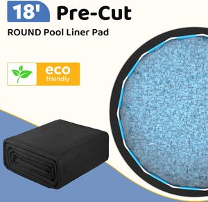Mỹ Hồ Bơi Cung Cấp Nhiệm Vụ Nặng Nề 12-Chân X 24-Chân Polyester Hồ Bơi Lót Pad Lớn Hình Chữ Nhật Mặt Đất Lá Chắn Cho Ngoài Trời Sử Dụng Nhà - Product Image 3