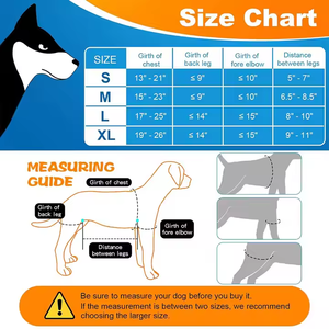 Wan Talk Moderner Komfortabler Tauchstoff-Brustgurt für Ältere und Kleine/Mittelgroße Hunde Lindert Hüftschmerzen - Product Image 6