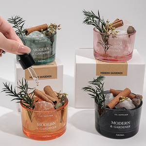 Diffuseur d'arômes moderne en pierre de cristal pour huiles essentielles, décoration d'intérieur pour chambre, longue durée (90-120 jours) - Product Image 3