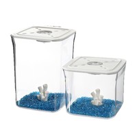 PAIPET Aquarium cylindrique de bureau avec éclairage LED et filtre cascade à suspendre - Petit kit d'aquarium incassable pour Betta