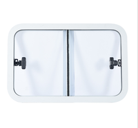 Fenêtre coulissante en verre pour voitures, 1 pièce, Double, pour Van, passager, lumière