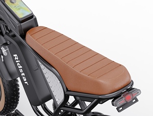 Bicicleta Eléctrica 2024 de 1000W 48V para Adultos, Nuevo Modelo Popular con Motor en la Rueda Trasera, Neumáticos Anchos, Gran Autonomía, Fabricada en China Q20- Luxe Mini Ele - Product Image 5