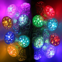 SHIJI vente en gros extérieur 60mm GS8206 décoration Cabochon LED Pixel lumière RGB RGBW DMX Point lumières Source