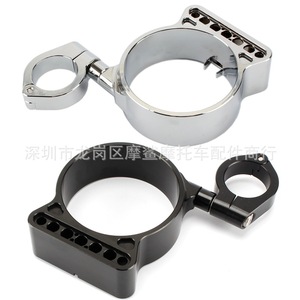 Moshark Motorcycle Speedometer <b>Bracket</b> CNC Aluminum <b>Black</b> Electroplating For Harley XL883 1200 Aftermarket Instrument Mount - Product Image 1