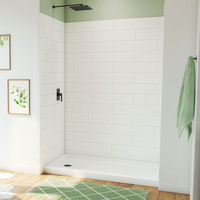 Wiselink 12mm Epaisseur Acrylique Calacatta Dalle Translucide Décoration Intérieure Douche Panneau Mural Solide Surface Feuille Grande Dalle