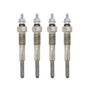 4 Buah Glow Plug 9-82511978-0 9825119780 untuk Isuzu C240 C190 C201 C221 4BA1 D500 4FA1 C240PKG C240PKJ