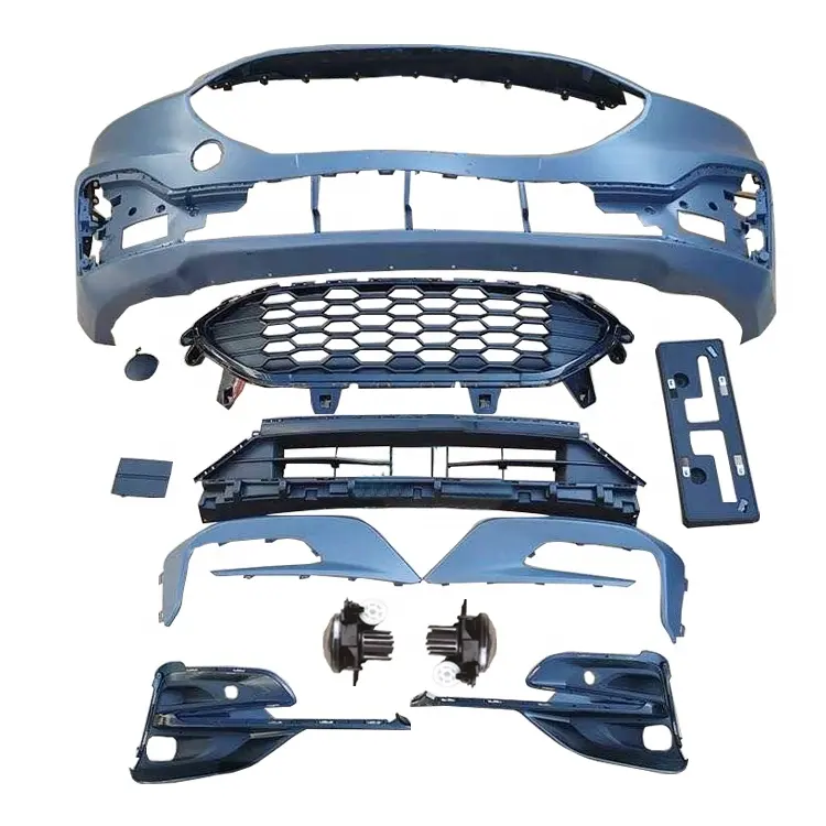 Ricambi Auto caldi Kit carrozzeria Auto paraurti anteriore griglia fendinebbia telaio per Ford Escape 2020 ST-LINE