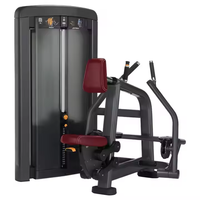 Máquina de remo sentado con carga de placas de grado comercial, entrenador profesional de fuerza para espalda, para gimnasio y hogar