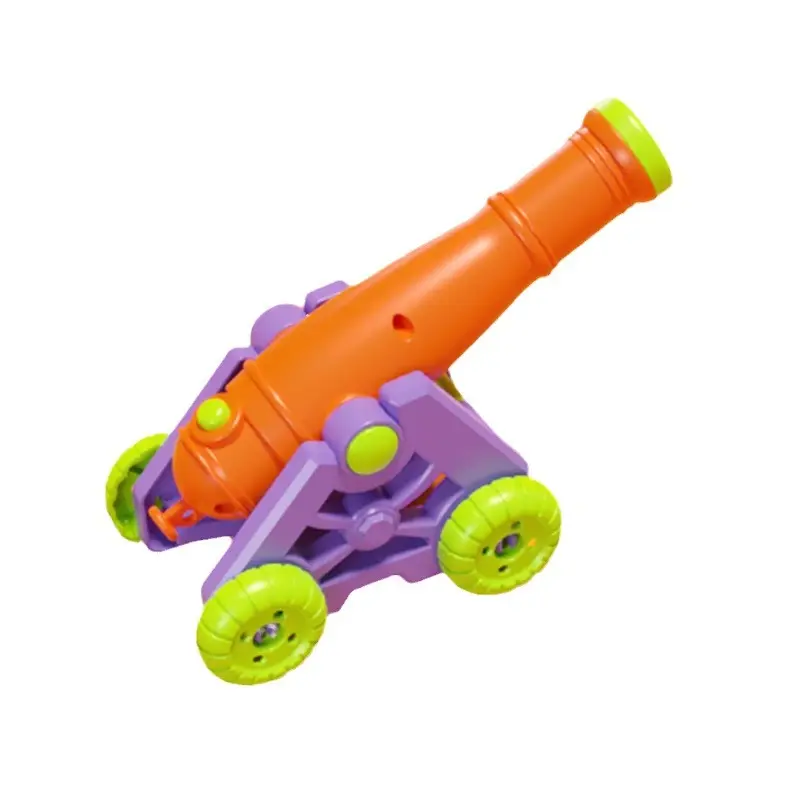 뜨거운 무 대포 장난감 투석기 대포 박격포는 포탄을 발사 할 수 있습니다 어린이 장난감을 압축 해제