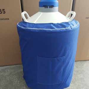 Contenedores LN2 de construcción de aluminio, contenedor de nitrógeno líquido de almacenamiento de embriones de gran capacidad de 31.5L de - Product Image 6