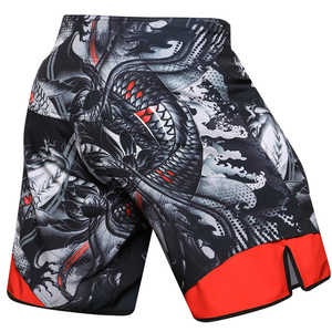 Pantaloncini Personalizzati Colorati per Muay Thai MMA <span class=keywords><strong>Kick</strong></span> Boxing da Uomo - Product Image 4