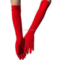 Gants élastiques en soie de lait de 18 pouces
