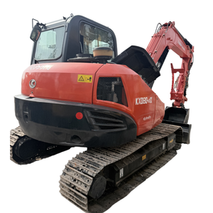 High Quality Used Kubota KX080-4A 8Ton <b>Mini</b> Crawler Excavator Second Hand Hydraulic Digger with Blade & <b>AC</b> KX155 KX163-5 KX165 - Product Image 1