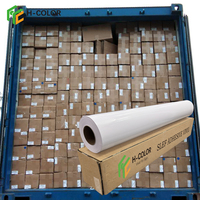 Rouleau de vinyle autocollant blanc brillant ou mat imprimable éco-solvant en PVC pour la vente en gros