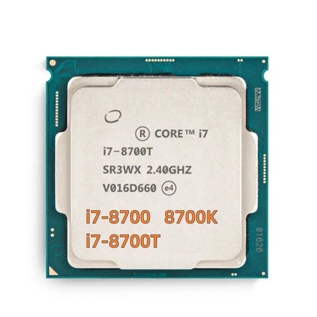 CPU I7 8700T LGA 1151 I7 8700T Cpus