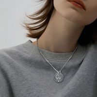 Merryshine 925 argent Sterling Triple lune déesse Hécate collier magique Wiccan païen amulette bijoux pendentif pour les femmes