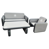 TOURUS Dropshipping OEM Vente en gros Canapé gonflable pliable design moderne Ensemble de fauteuils avec tissu Drop Stitch