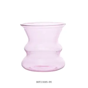 Креативная стеклянная чашка для смузи специальной формы, чашка для мороженого, модная десертная стеклянная чашка для напитков