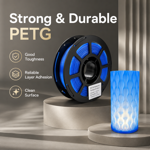PETG Basic Lichtdiffusie Blauw Filament Spoel Lage Vervorming Printmateriaal 3D Printer Filament voor 3D-printen - Product Image 1