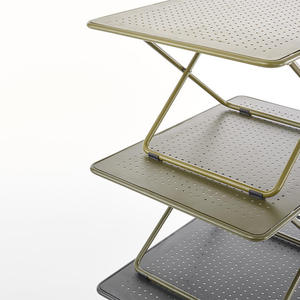 Table de camping en plein air pliante de grande taille de haute qualité en alliage d'aluminium Table de rassemblement de pique-nique pratique stable - Product Image 2