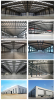 Bâtiment d'entrepôt préfabriqué en structure métallique, conception personnalisée, hangar de stockage industriel, livraison directe d'usine