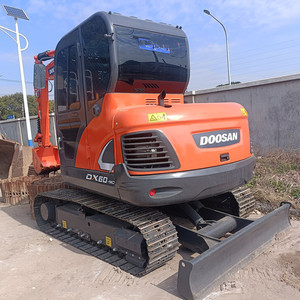รถขุด DOOSAN DX60 มือสอง 6 ตัน เครื่องยนต์ยันม่าร์ ปั๊มไฮดรอลิก Doosan Mottrol มอเตอร์วาล์ว KYB ชั่วโมงการใช้งานต่ำ สภาพ 90% ปี 2023 - Product Image 2