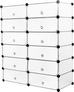 Organisateur de rangement pour chaussures, meuble de rangement pour chaussures, économise l'espace - Product Image 1
