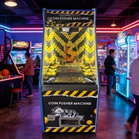 Machine d'arcade à poussoir de pièces à haut rendement, directement d'usine, avec graphismes personnalisés et récompenses premium