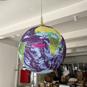 Planet tiup gantung bola bumi tiup kualitas tinggi ukuran buatan khusus Planet Bumi tiup - Product Image 2