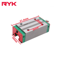 HIWIN Fournisseur chinois 7mm/9mm/12mm/15mm Glissière linéaire CH & Bloc de guidage Mgw12H Rail Haute précision pour machine CNC