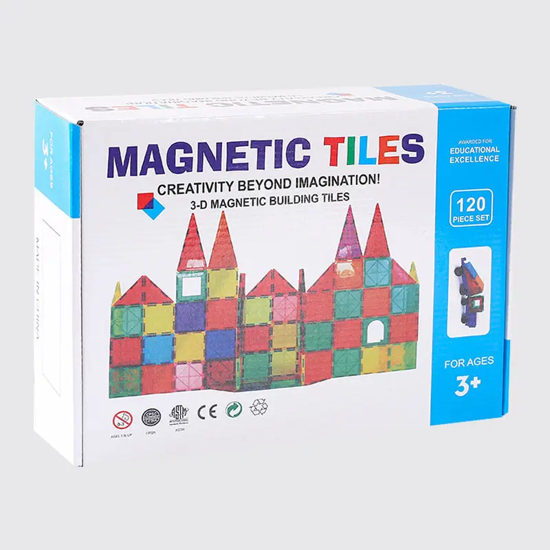 Creatieve 3d Kleurrijke Raampuzzel Magnetische Tablets Sterke Magnetische Kids Bouwsteen Speelgoed Set Ontwikkelen Jongen Meisje Intelligentie