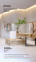 Diffuseur d'arômes intelligent Crearoma pour grands espaces, diffuseur d'arômes commercial de luxe avec une large couverture pour le hall d'hôtel