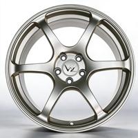 Jantes forgées monobloc 5x114.3 5x120 6061-T6 Bronze Satiné 6 branches Classique JDM Concave pour BMW M4 Supra BRZ Mustang JWL VIA Personnalisées