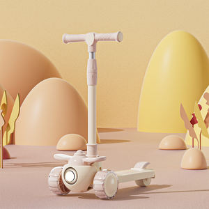 Scooter pour enfants de 5 à 12 ans Jouet <span class=keywords><strong>en</strong></span> plastique léger Sports de plein air Équitation - Product Image 2