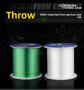 Fil de pêche en nylon super résistant importé de Chine, 500 mètres, bobine parallèle, indispensable pour la pêche en mer et en rivière à longue distance, flottant - Product Image 5